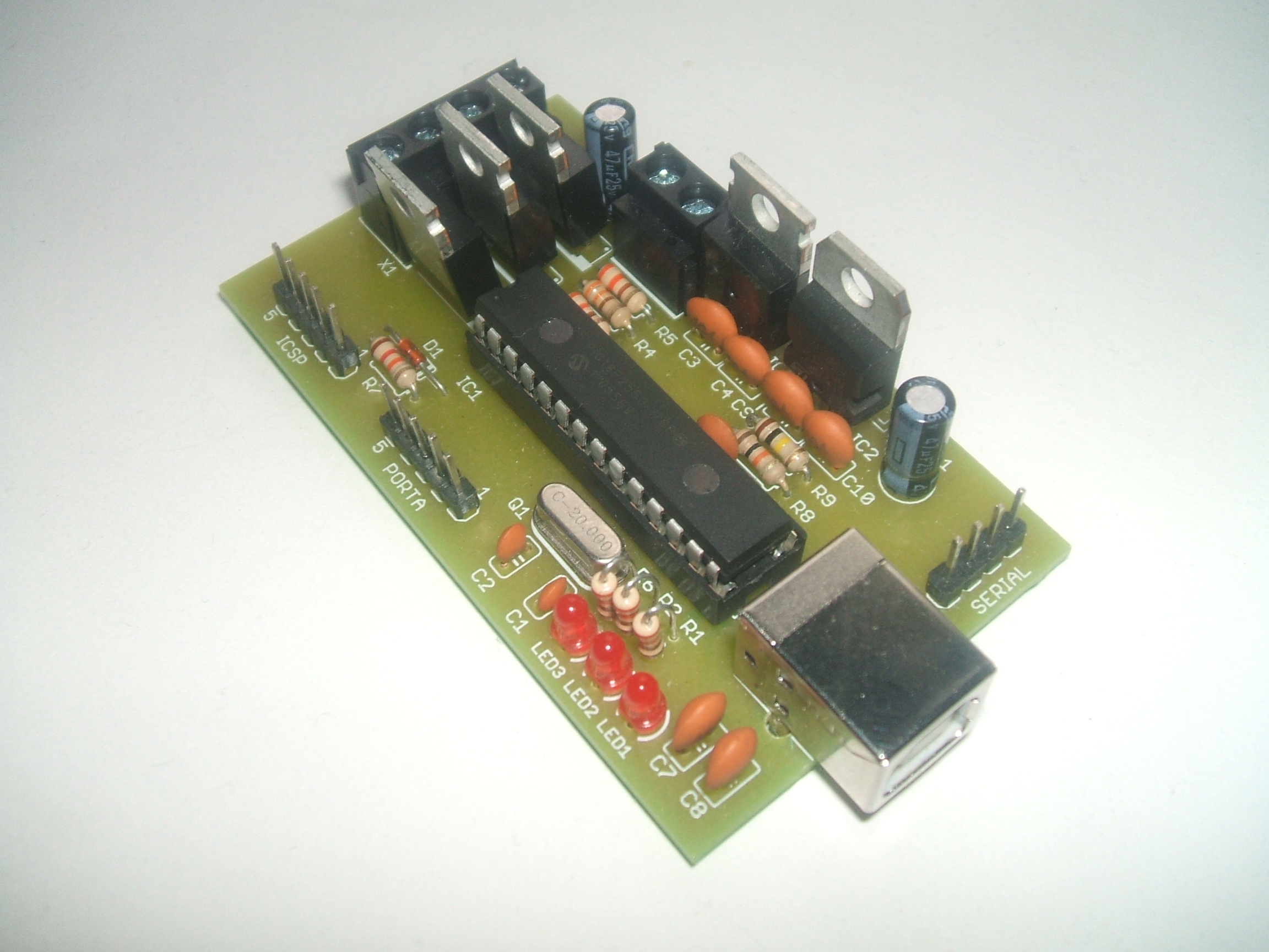 USB RGB Color Changer Dangerous Prototypes palmacas